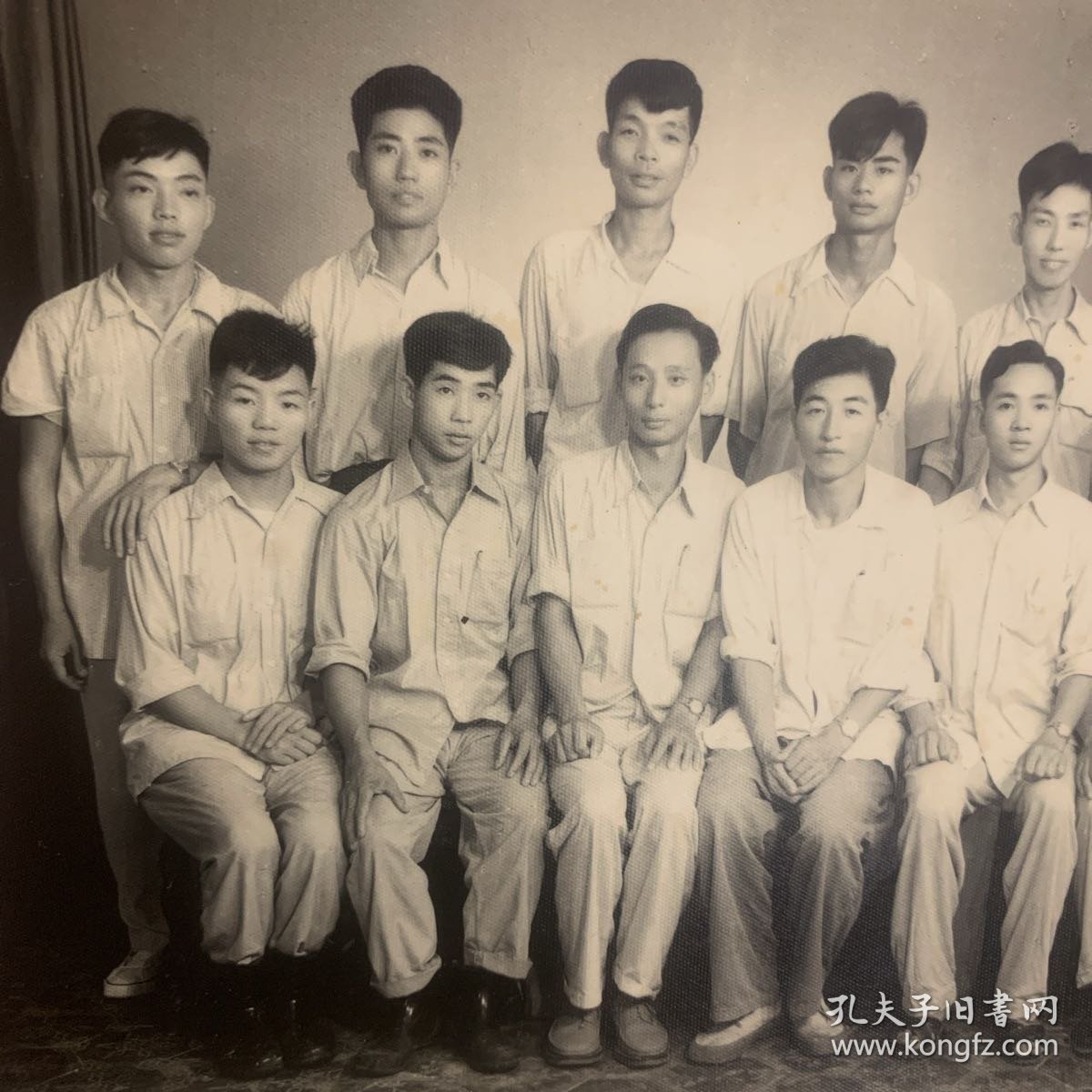 一九五八年部队营建工合临别留念