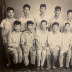 一九五八年部队营建工合临别留念