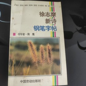 徐志摩新诗钢笔字帖