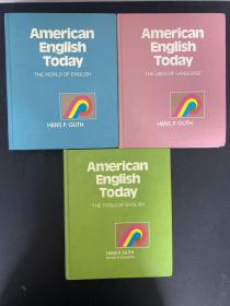（3本合售）American English today (The tools of English+ The world of English+The Uses of Language(今日美国英语 - 英语的工具、英语的世界、英语的用途） 3本合售