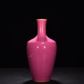 胭脂红瓶 31*12.5厘米