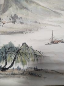 己故著名画家杨乡生1913一2000(长安画派赵望云先生弟子)被欧阳希君先生称为:因历史原故，杨乡生属被埋没的真正大师