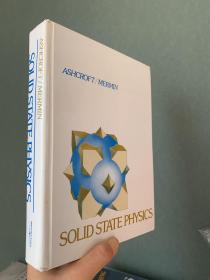 现货 Solid State Physics  英文原版 固态物理学