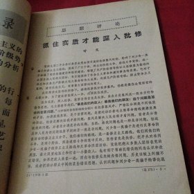 红旗（1973-3）《大16开平装》