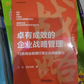 卓有成效的企业战略管理