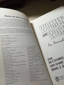 WOMEN AND WORK VOIUME2 英文原版 实物如图