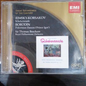 EMI 里姆斯基·科萨科夫：天方夜谭·Rimsky-Korsakov：Scheherazade，（1CD）