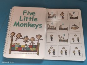 Five Little Monkeys 游戏书