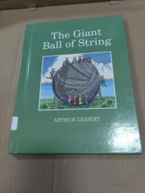 亚瑟.盖瑟特 绘本英文版 The Giant Ball of String二手.有图书馆章