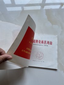 红太阳照亮林县河山