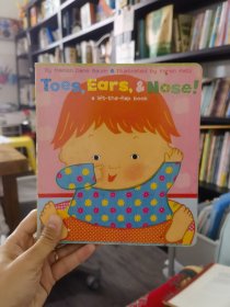 Toes, Ears, & Nose!: A Lift-The-Flap Book (Karen Katz Lift-the-Flap Books) [Board book]