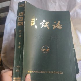 武钢志1952-1981第一卷中册