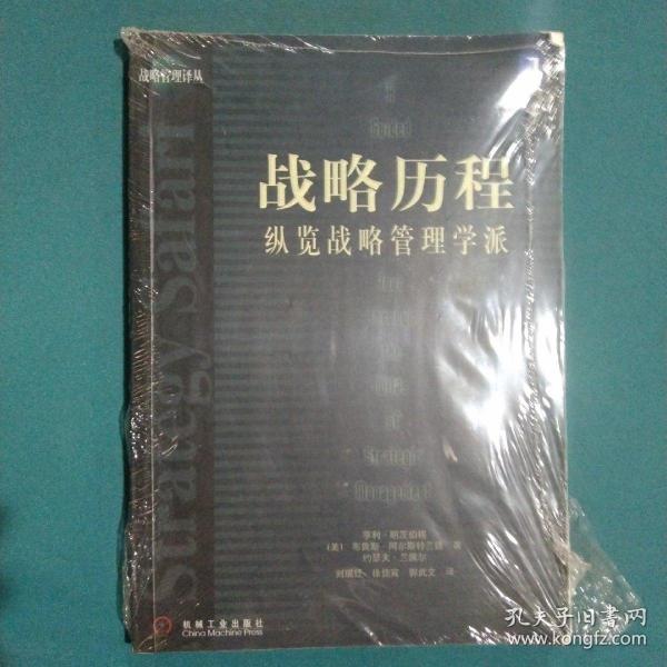 战略历程：纵览战略管理学派