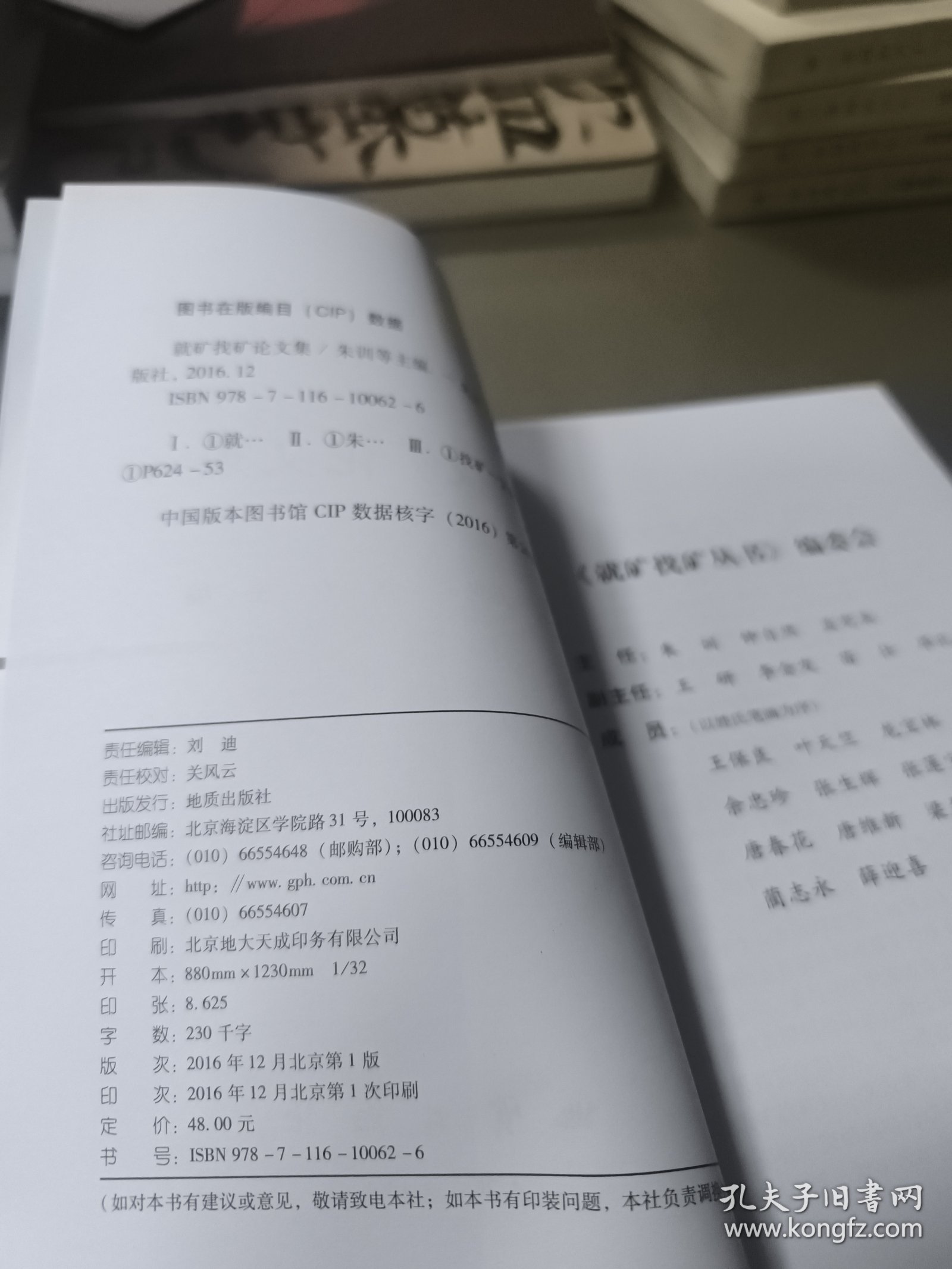 就矿找矿论文集