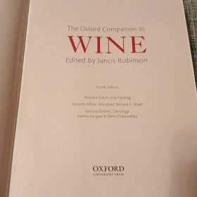 The Oxford Companion to Wine