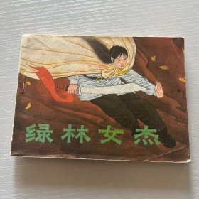 连环画。绿林女杰