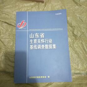 山东省生育关怀行动基线调查数据集