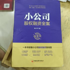 小公司股权融资全案