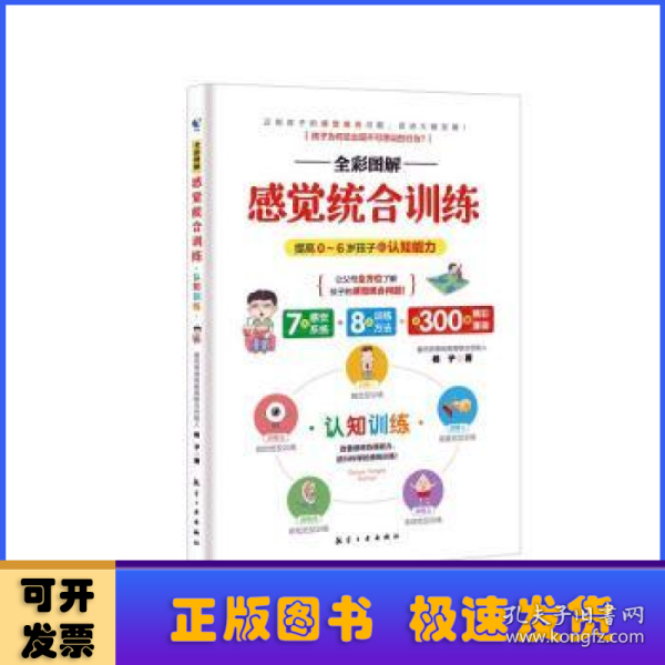 全彩图解感觉统合训练 0-6岁儿童的认知训练 家庭教育育儿百科男孩女孩多动症实用手册