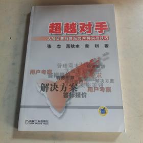 超越对手：大项目售前售后的30种实战技巧