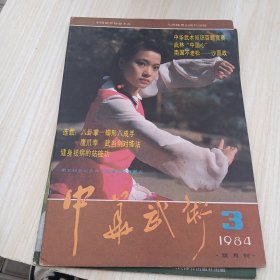 中华武术 1984 1-5，缺4 双月刊