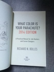 WHAT COLOR IS YOUR PARACHUTE ? 2014【你的降落伞是什么颜色的？】