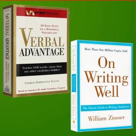 On Writing Well 经典英文写作指南 Verbal Advantage 言语优势 GRE英语词汇工具书