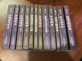 超然文丛：诸城村名史话、诸城名人、苏轼在密州 上下、诸城明清进士传略、苏轼密州作品赏析、清爱堂遗闻、诸城地方文化研究集粹、窦光鼐传、诸城文物博览、续东武诗存、诸城文化探微、