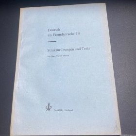 Deutsch als Fremdsprache IA