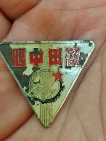 徽章民国苏州吴县湖田初级中心小学校徽