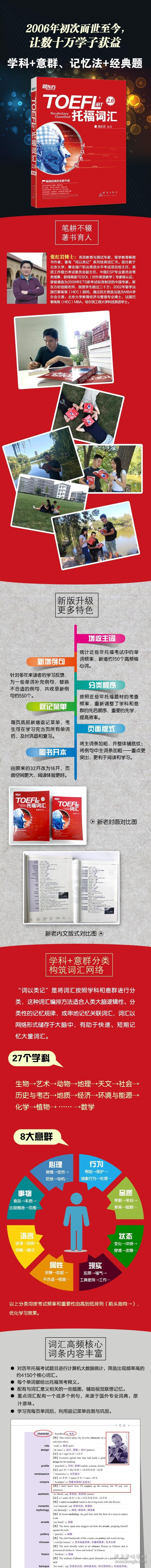 TOEFL iBT托福词汇2.0(词以类记)