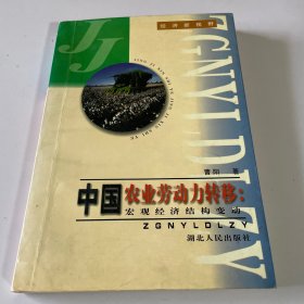 中国农业劳动力转移:宏观经济结构变动