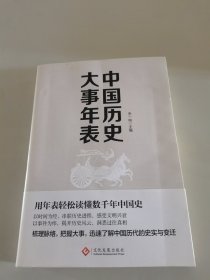 中国历史大事年表