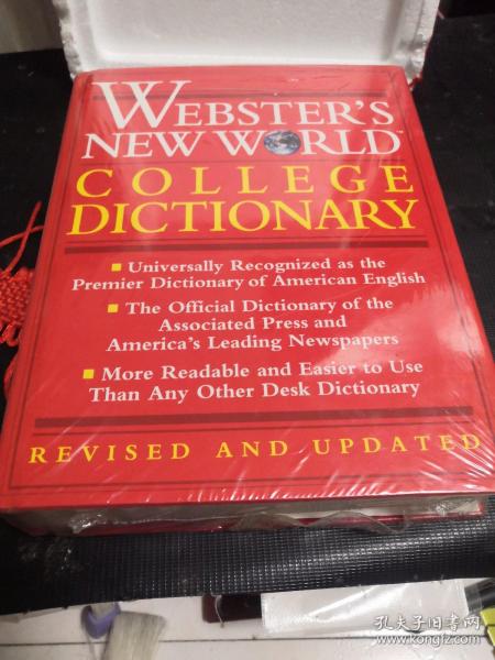 WEBSTER’S NEW WORLD COLLEGE DICTIONARY（全新未拆封）