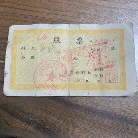 1962年股票：天津市食品公司第一加工厂
2号文件夹