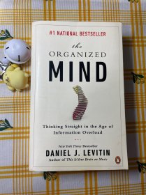 the organized mind 有序:关于心智效率的认知科学英文原版 丹尼尔·列维汀著