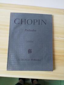 CHOPIN Preludes肖邦前奏曲(LMEB26190)