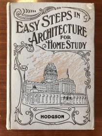 easy steps to  architecture and architecture of antiquity for home study，hodgson