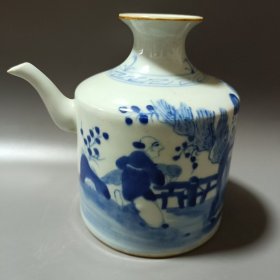 青花壶