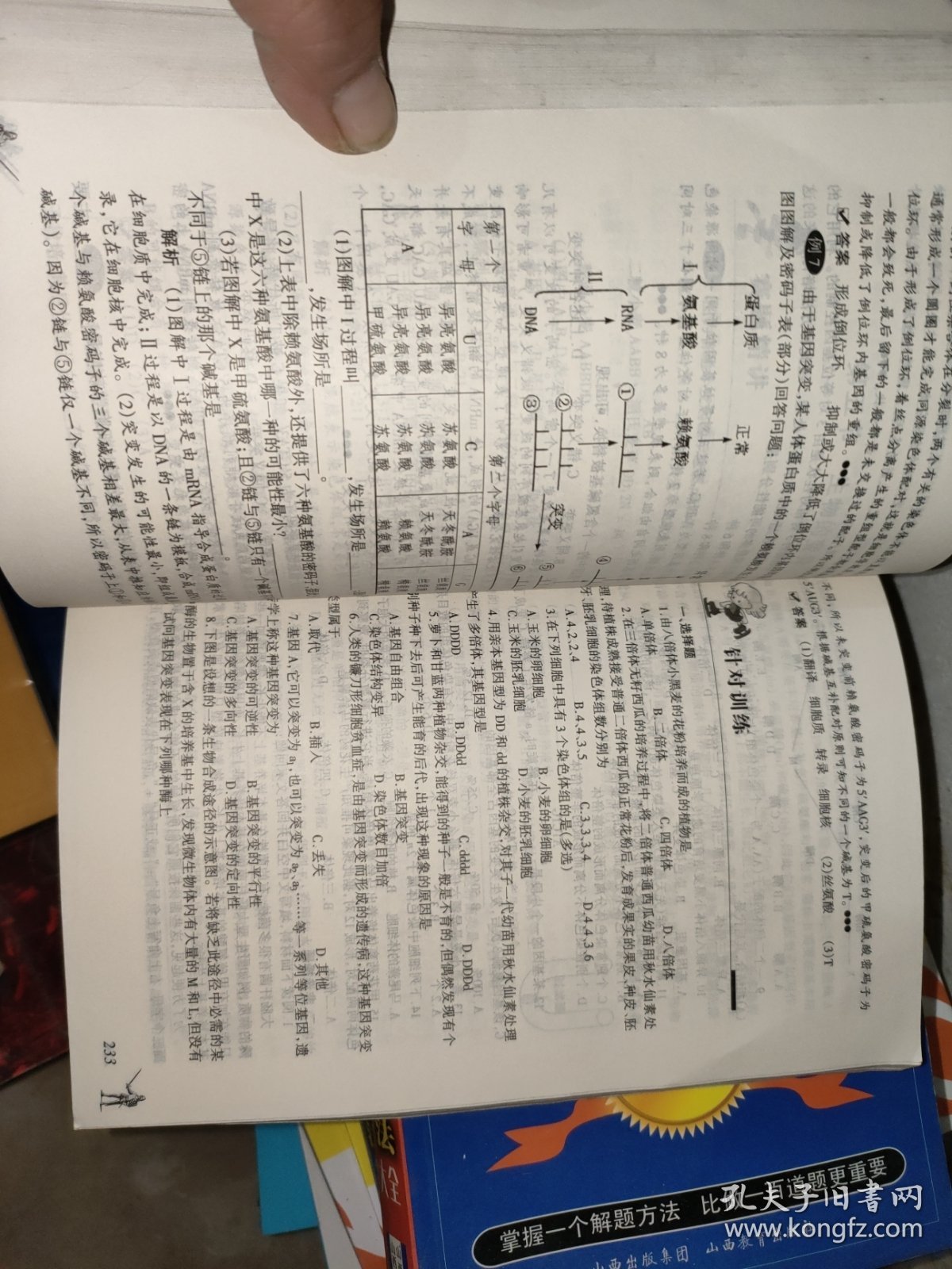 高中生物奥林匹克竞赛解题方法大全-点击金牌(第三次修订)