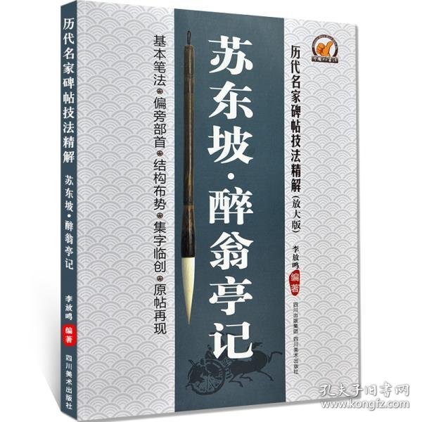 历代名家碑帖技法精解.苏东坡.醉翁亭记（放大版）