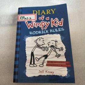 Diary of a wimpy kid #2 rodricd rules 小屁孩日记 2 （美国版，平装）