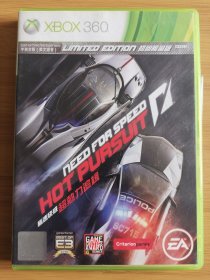 版本自辩 拆封 运动 Xbox360 游戏 1碟 DVD +手册 极品飞车 超热力追踪 初回限量版 亚版中英合版