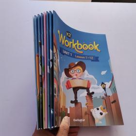 workbook unit1-uit6  6册合售   附家长手册