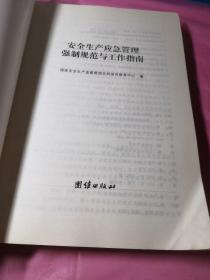 安全生产应急管理强制规范与工作指南