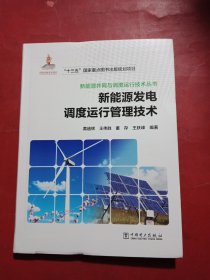 新能源并网与调度运行技术丛书新能源发电调度运行管理技术
