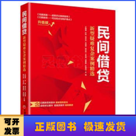 民间借贷:新型疑难复杂案例精选含扫黑除恶类案件虚假诉讼案件套路贷案件升级版