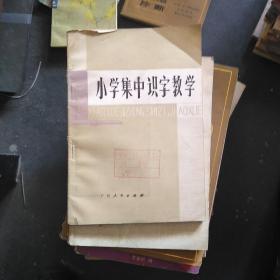 小学集中识字教学