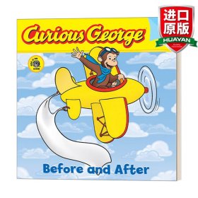 Curious George Before and After (CGTV Lift-the-Flap Board Book) [Board Book]