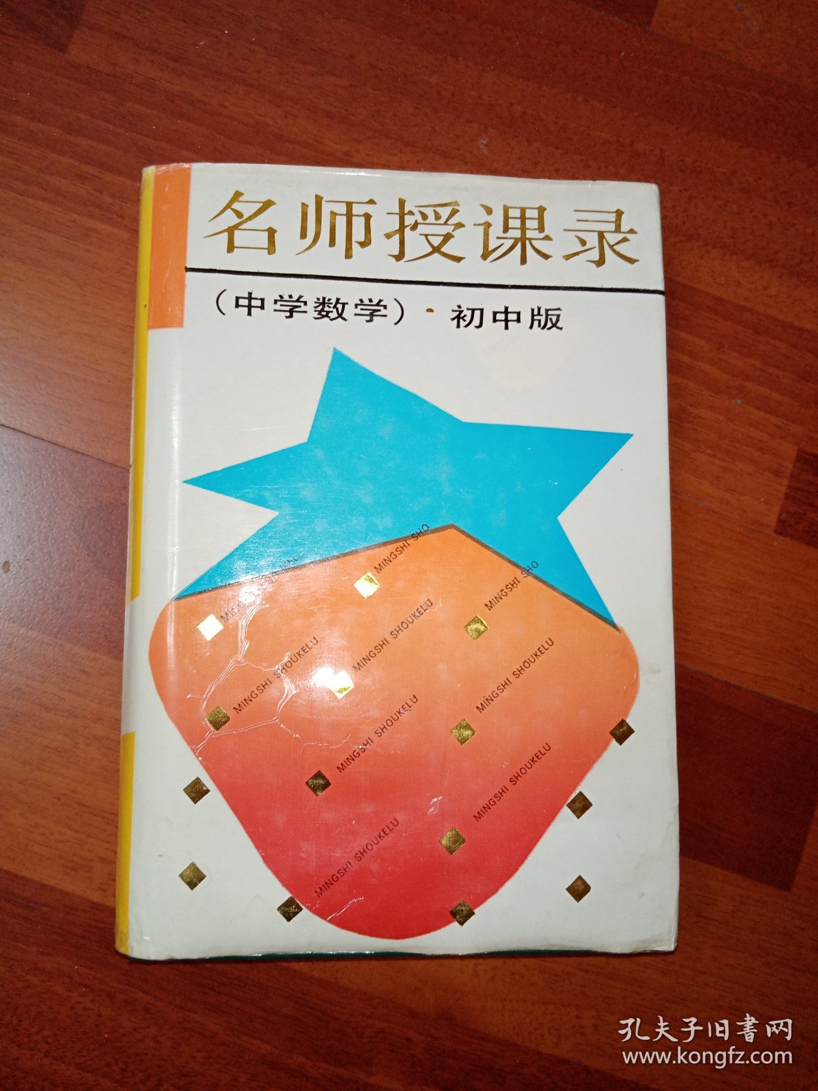 名师授课录（中学数学）初中版（精装）九五品